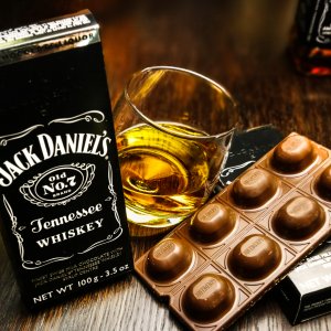 Csokoládé Goldkenn Jack Daniel's-szel 100 g