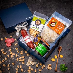 Giftboxeo ajándékdoboz (királykék) – Ínyenceknek